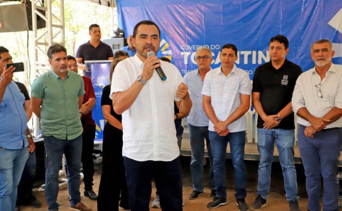 Na solenidade, o governador Wanderlei Barbosa destacou a importância da iniciativa, que vai evidenciar um dos atrativos ecoturísticos do Tocantins - Foto: Antônio Gonçalves/Governo do Tocantins