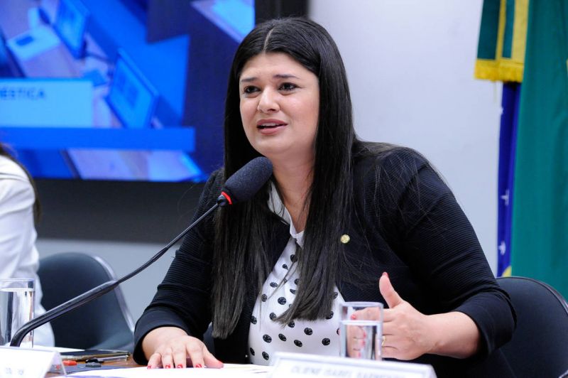 Deputada Rose Modesto (DEM-MS), autora do projeto de lei: altos índices de violência contra a mulher justificam mudança - (Foto: Cleia Viana/Câmara dos Deputados - 08.10.2019)
