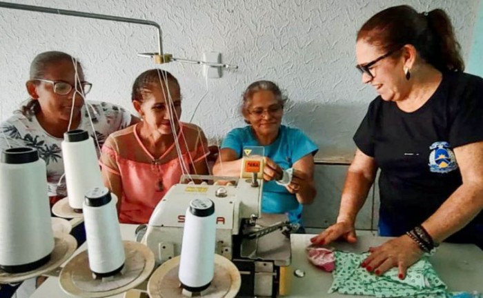 Curso de Corte e Costura (kit para bebês) - Foto: Setas/Governo do Tocantins