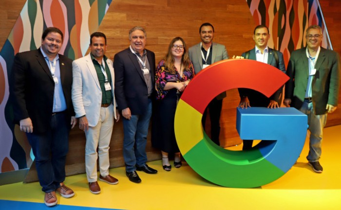 Governador Wanderlei Barbosa e comitiva do Governo conheceu, na sede da Google, soluções tecnológicas que atuam na economicidade, desburocratização e agilidade na prestação dos serviços públicos - Foto: Antonio Gonçalves/Governo do Tocantins