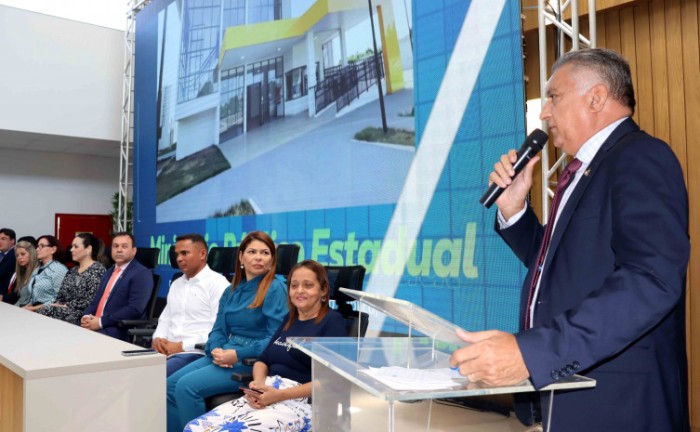Representando o Governo do Tocantins, o secretário da Seciju participa da inauguração do Núcleo de Atendimento Integrado de Palmas - Foto: Marcos Miranda/Governo do Tocantins