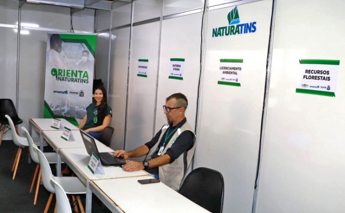 Equipe do Orienta Naturatins estará a postos para atender o público da Agrotins 2023 entre os dias 16 e 20 de maio - Foto: Fernando Alves/Governo do Tocantins