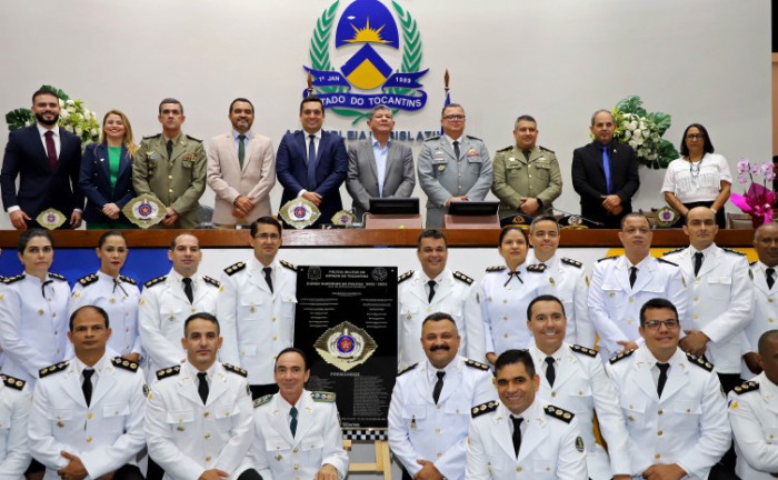 Ao todo, 54 alunos concluíram o curso, sendo a turma composta por 46 Oficiais do Tocantins, dois Oficiais do Maranhão e seis delegados de Polícia Civil do Tocantins - Foto: Antônio Gonçalves/Governo do Tocantins