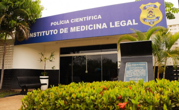 Corpo deu entrada no IML trajando bermuda estampada e camiseta - Foto: Segurança Pública/Governo do Tocantins