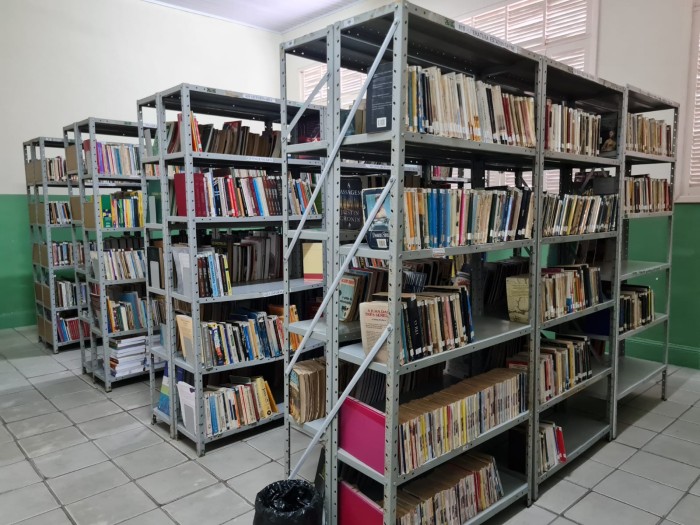 Também houve aumento na doação de livros.