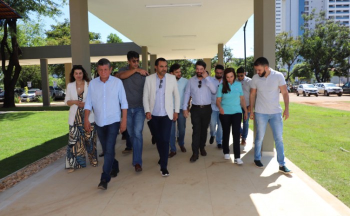 Governador Wanderlei Barbosa visitou o Hospital Geral de Palmas (HGP) na manhã deste sábado, 20, a fim de conferir a situação da unidade de saúde - Foto: Ezequias Araujo/Governo do Tocantins