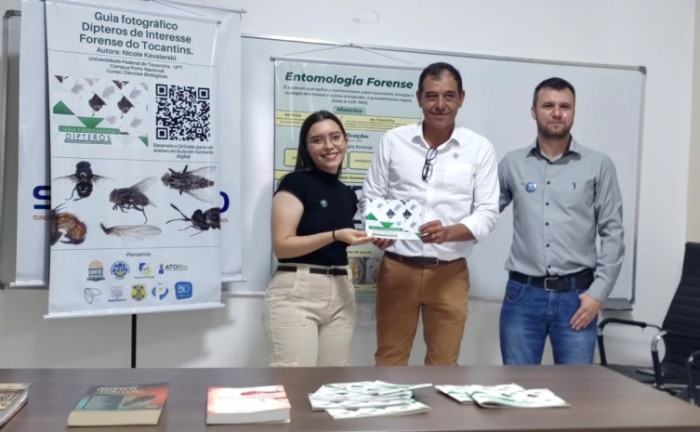 Lançado 1º Guia fotográfico de Dípteros de Interesse Forense do Tocantins com apoio da Secretaria da Segurança Pública - Foto: Divulgação