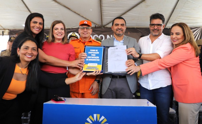 Lançamento do Foco no Fogo 2023 ocorreu na ala norte do Palácio Araguaia, em Palmas, e contou com a presença do governador Wanderlei Barbosa - Foto: Antonio Gonçalves/Governo do Tocantins