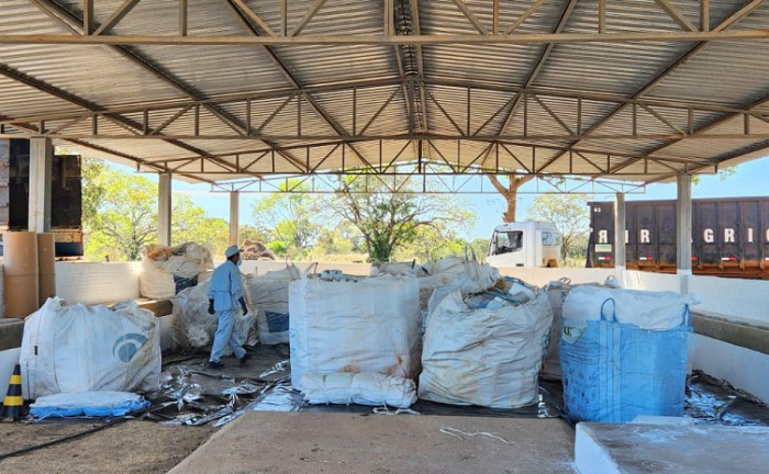 Produtores rurais devolveram embalagens em pontos montados pelos órgãos parceiros do RI - Foto: Adapec/Governo do Tocantins