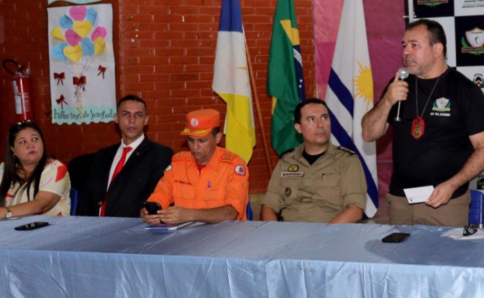 Secretário conclamou a população para que contribuam com o trabalho das forças de segurança - Foto: Luiz de Castro/Governo do Tocantins