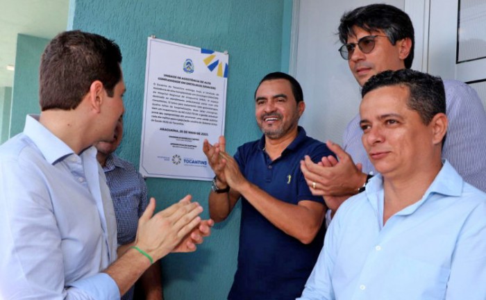 O governador Wanderlei Barbosa entregou o novo prédio da Unidade de Assistência de Alta Complexidade em Oncologia de Araguaína (Unacon), em Araguaína, nesta sexta, 26 - Foto: Adilvan Nogueira/Governo do Tocantins