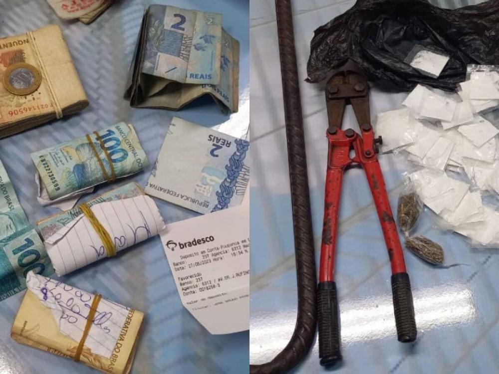 Agentes foram presos em flagrante no 19º BPM, onde eram lotados - Divulgação/SDS-PE