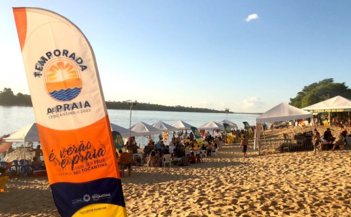 Mais de 50 municípios receberam aporte financeiro para garantir uma melhor estrutura aos visitantes durante a temporada de praia - Foto: Setur/Governo do Tocantins