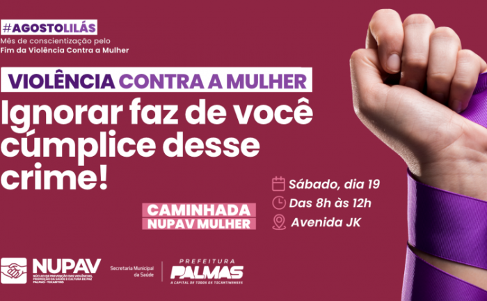 Caminhada visa conscientização pelo fim da violência contra a mulher - Foto: Divulgação