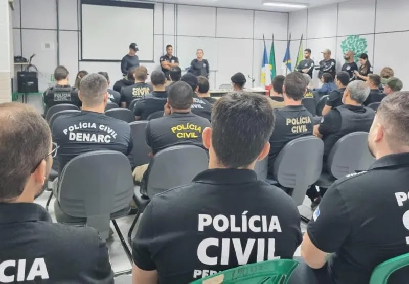 Operação Conluio 2 foi deflagrada pela polícia no Sertão de Pernambuco — Foto: Divulgação/Polícia Civil
