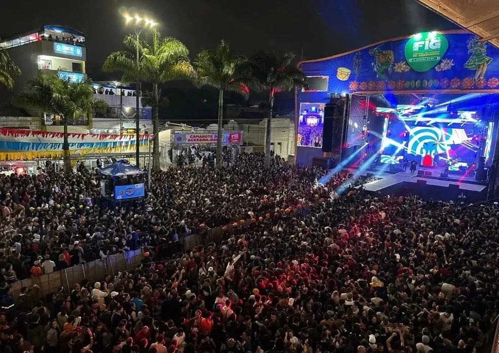 Palco Mestre Dominguinhos do Festival de Inverno de Garanhuns — Foto: Divulgação