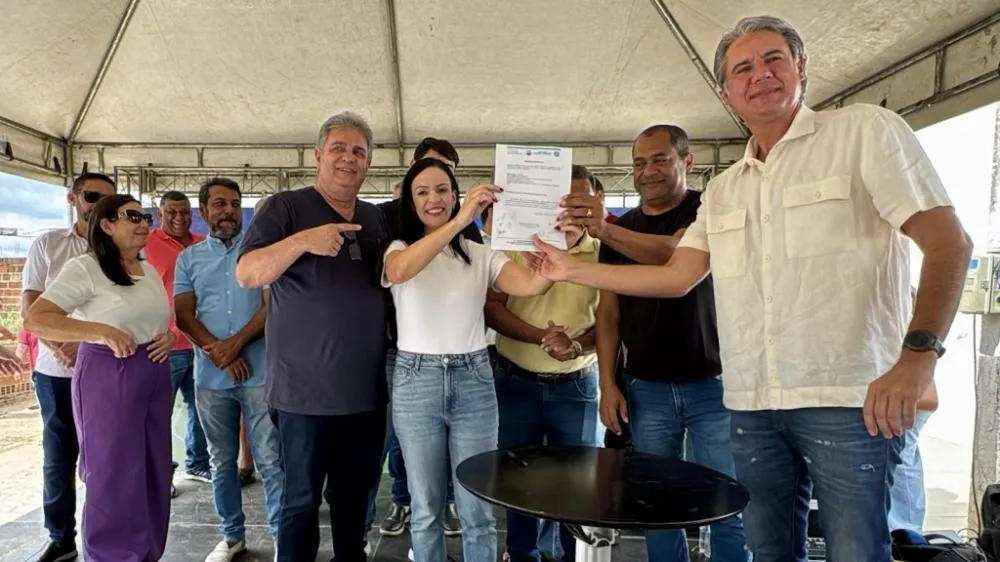 Reforma do Pereirão: Márcia Conrado e Fernando Monteiro assinaram ordem de serviço nesta quinta (26)
