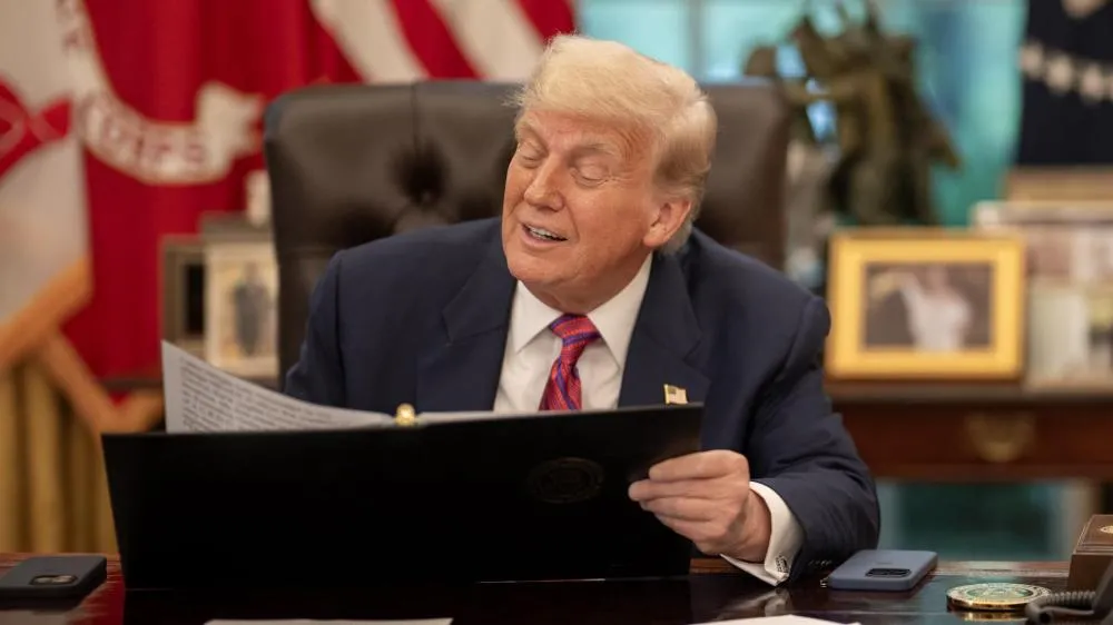 Tarifa de Trump bagunça o jogo da direita rumo a 2026.Daniel Torok/Casa Branca