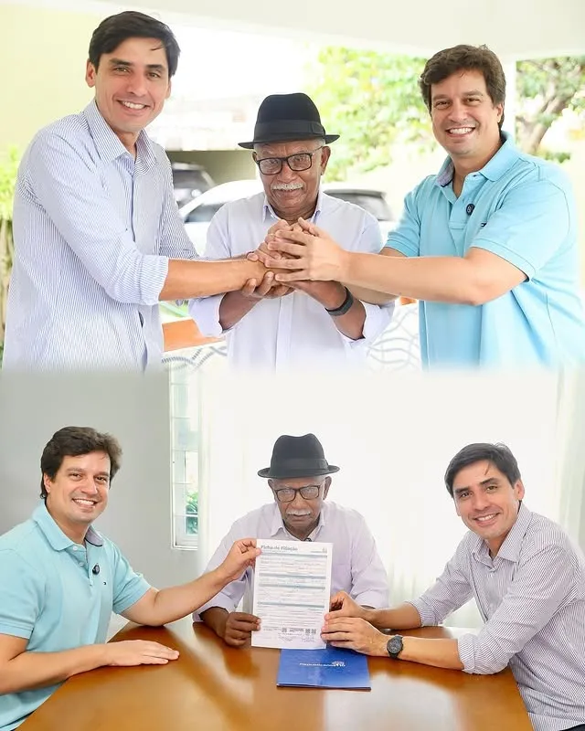 Pré-candidato a vice-governador, Carlos Costa abona filiação do ex-prefeito de Carpina ao Republicanos para disputar mandato de deputado estadual