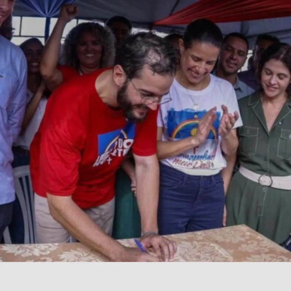 Túlio Gadêlha se filia ao PSD e lança pré-candidatura ao Senado em ato com Raquel Lyra em Caruaru