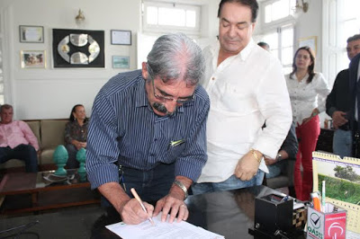 Ordem de serviço foi assinada nesta sexta (21/08)