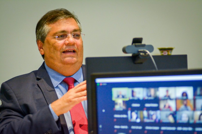 <em>Governador Flávio Dino tem reiterado a importância do avanço da vacinação (Foto: Divulgação)</em>