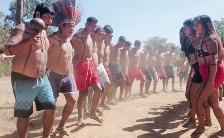 Encontro Cultural contou com danças tradicionais Xerente - Foto: Adetuc/Governo do Tocantins