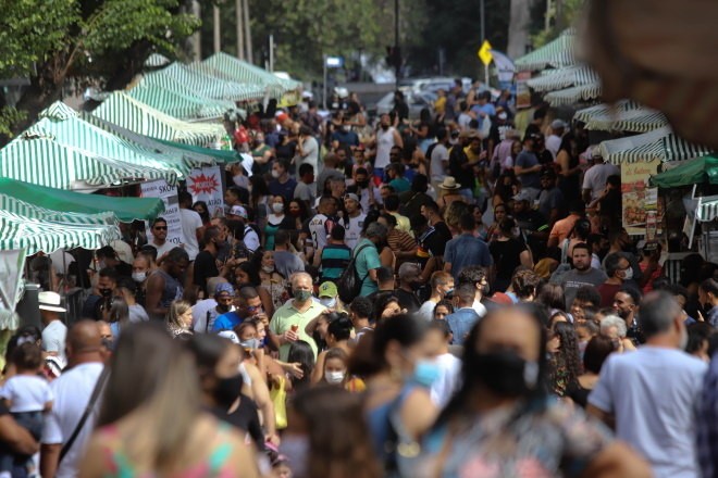 Dados não se referem às aglomerações do último final de semana prolongado - (Foto: Alex de Jesus/Estadão Conteúdo - 6.6.2021)