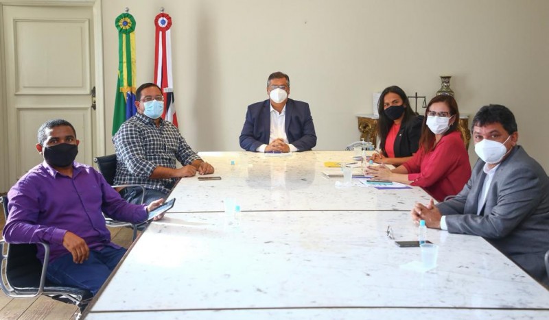 Novo hospital para Sen. Alexandre Costa foi acertado em reunião com o município (Foto: Gilson Teixeira)