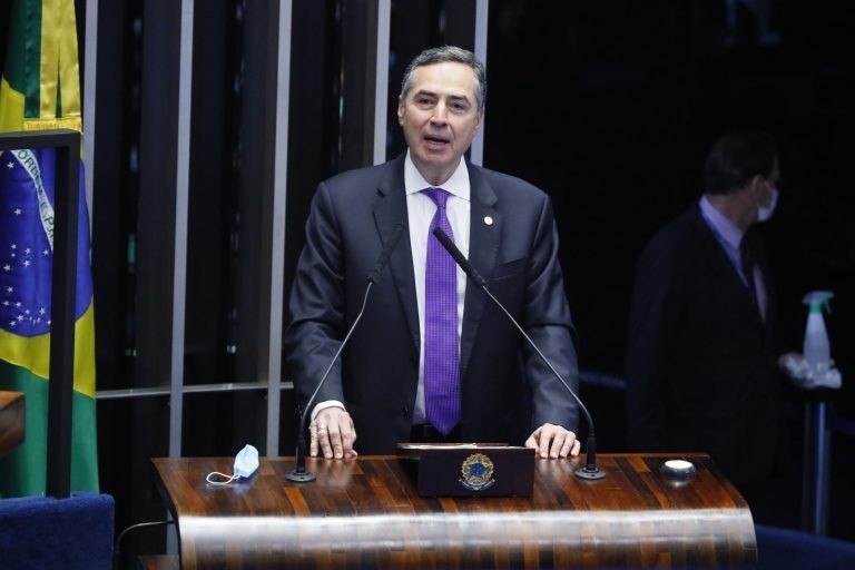 Ministro Luís Roberto Barroso foi convidado a debater duas propostas sobre eleições - (Foto: Luis Macedo/Câmara dos Deputados - 09.06.2021)