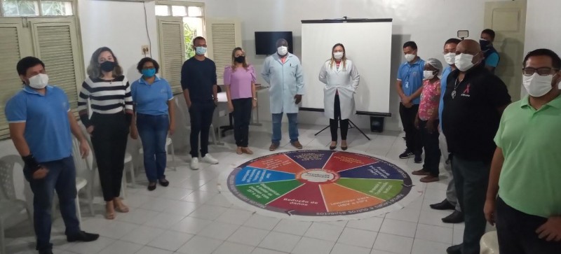 <em>Oficina sobre prevenção a ISTs, HIV/AIDS e hepatites virais (Divulgação)</em>