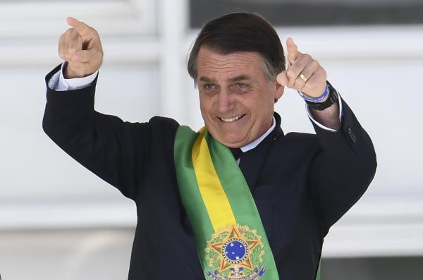 O presidente Jair Bolsonaro — Foto: Evaristo Sá/AFP