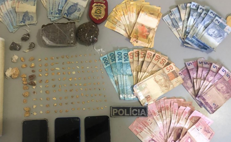 Polícia Civil fecha boca de fumo gerenciada por mulheres e prende duas suspeitas por tráfico em Peixe - Foto: SSP/Governo do Tocantins
