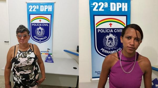 Acusadas por tráfico de drogas pressas pela Polícia Civil