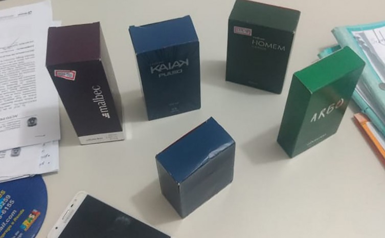 Roubo à loja de perfumes em Darcinópolis resultou na prisão de um homem de 25 anos e na apreensão de um adolescente de 15 anos - Foto: SSP/Governo do Tocantins