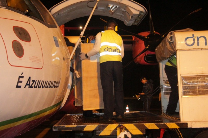 <em>Uma operação de guerra foi realizada em 2020 para trazer respiradores ao Maranhão por meio de rota internacional alternativa. (Foto: Divulgação) </em>