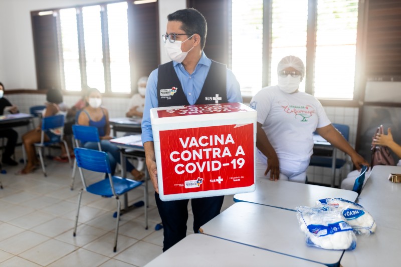 Maranhão continua avançando na campanha de imunização contra a Covid-19 (Foto: Ruy Barros)