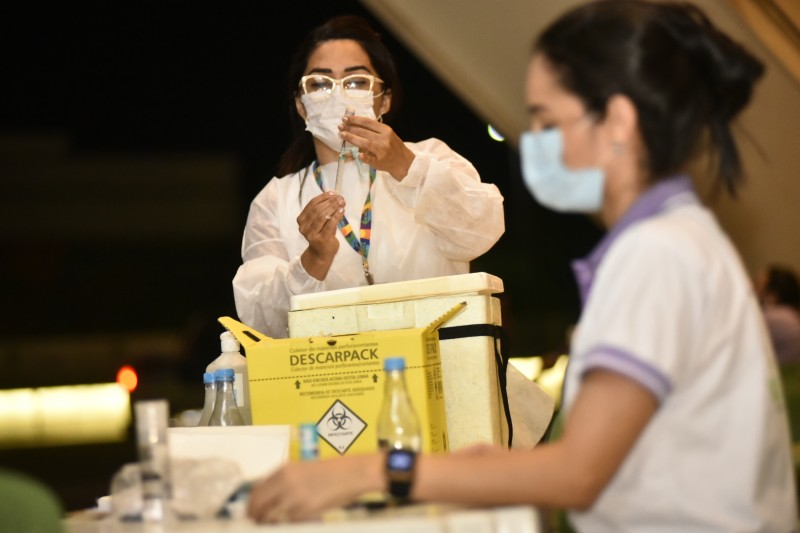 12 mil pessoas se vacinaram contra a Covid-19