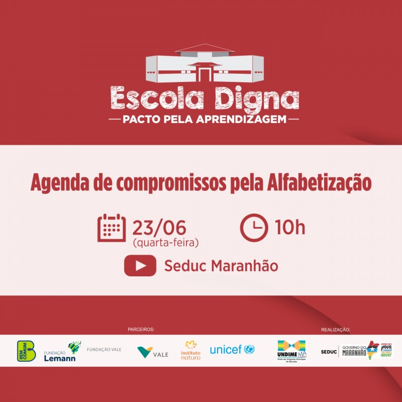 Banner de divulgação Agenda de Compromissos