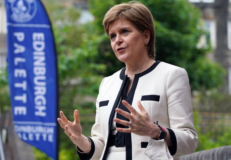 Premiê da Escócia, Nicola Sturgeon, criticou decisão do Reino Unido - (Foto: Andrew Milligan/Pool via REUTERS - 23.6.2021)