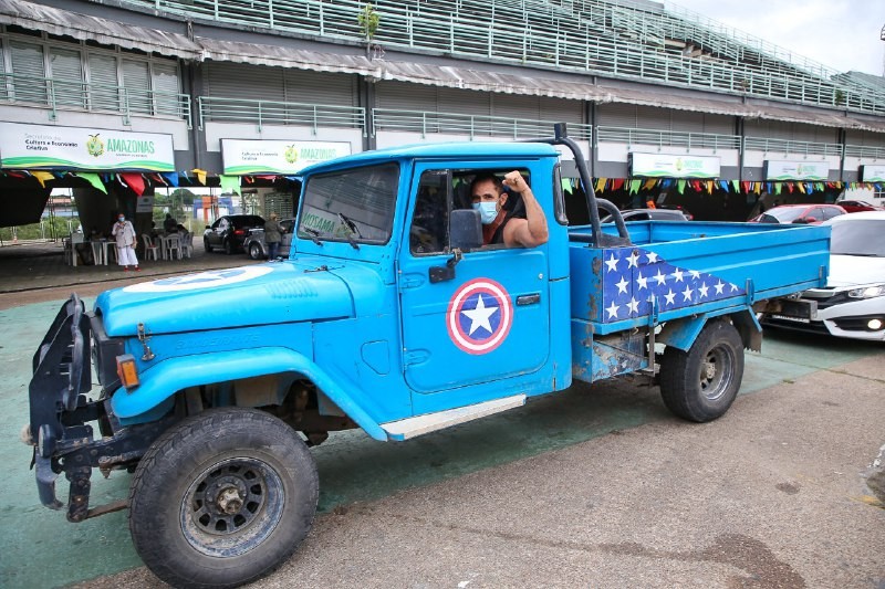 'Capitão América' das estradas