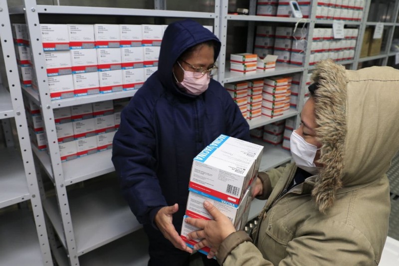 mais 47.500 doses da vacina AstraZeneca