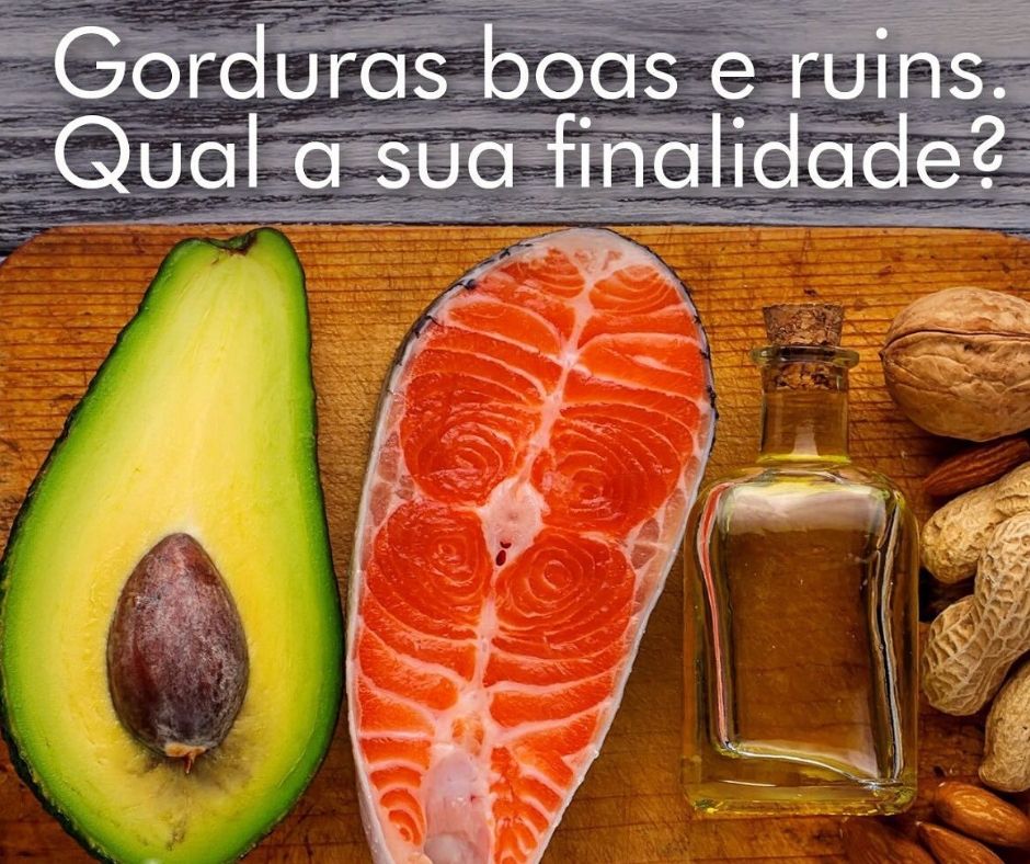 Gorduras boas e ruins