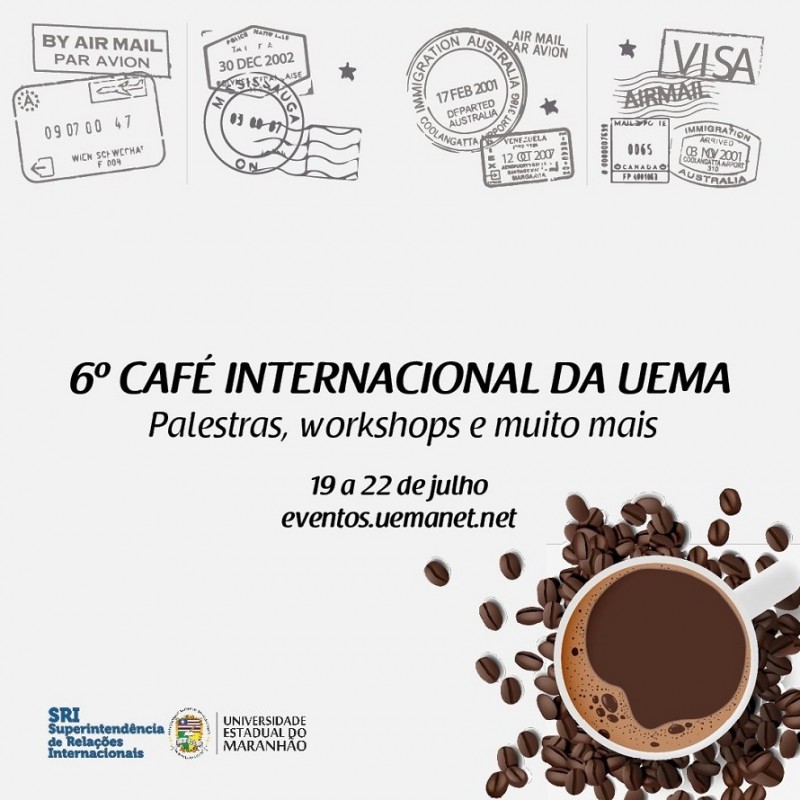  O objetivo do Café é discutir e capacitar a comunidade acadêmica sobre temáticas de internacionalização. 