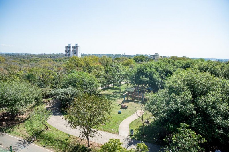 Vista panorâmica de cima do novo Mirante do Parque Mãe Bonifácia - Foto por: Christiano Antonucci
