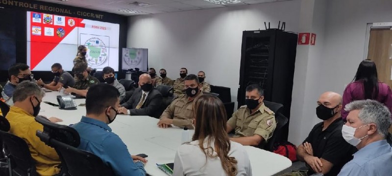 Reunião do Ciman - Foto por: Assessoria/Sesp