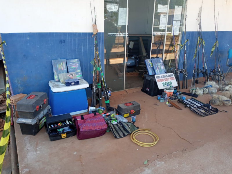 Fiscalização Unidades de Conservação na região do Araguaia - Foto por: Sema/MT