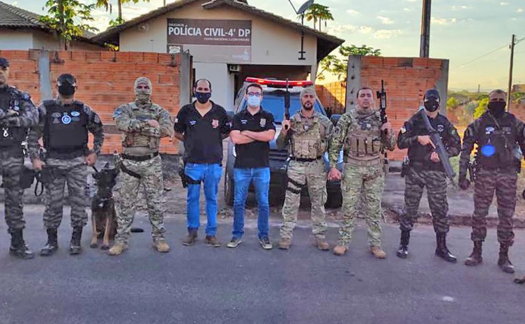 Operação foi deflagrada nesta quinta-feira, 8, pela 72ª DP de Luzimangues - Foto: SSP/Governo do Tocantins
