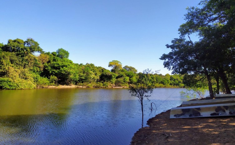 Rio Lorotizinho, um dos pontos de pesca do município de Lagoa da Confusão - Foto: Seleucia Fontes/Governo do Tocantins