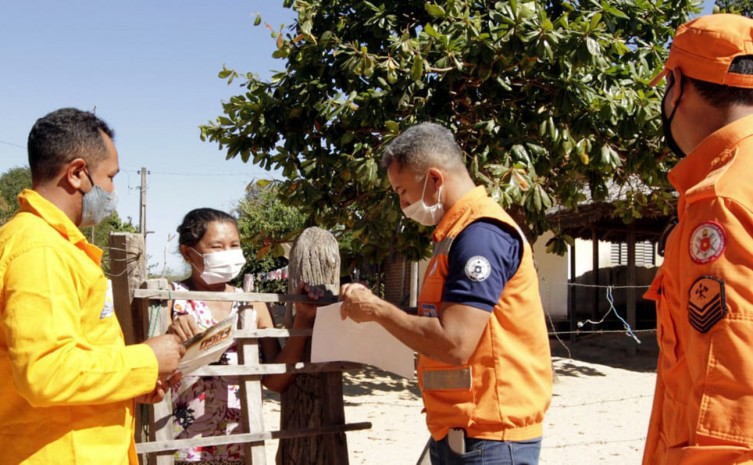 O Corpo de Bombeiros e a Defesa Civil são parceiros nas ações - Foto: Fernando Alves/Governo do Tocantins